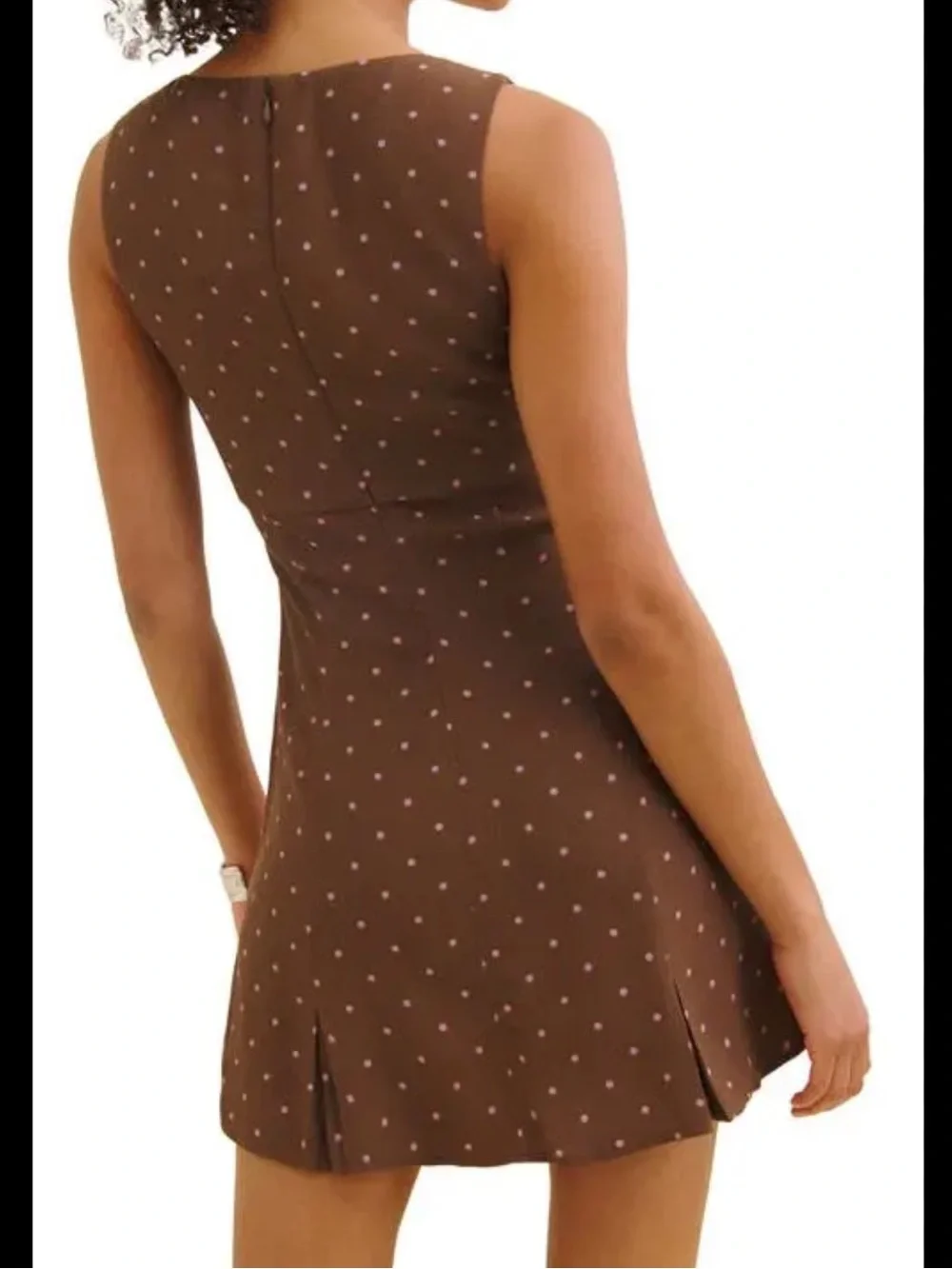 Reformation x Devon Lee Carlson Cher Mini Dress NWT - Picture 3 of 11